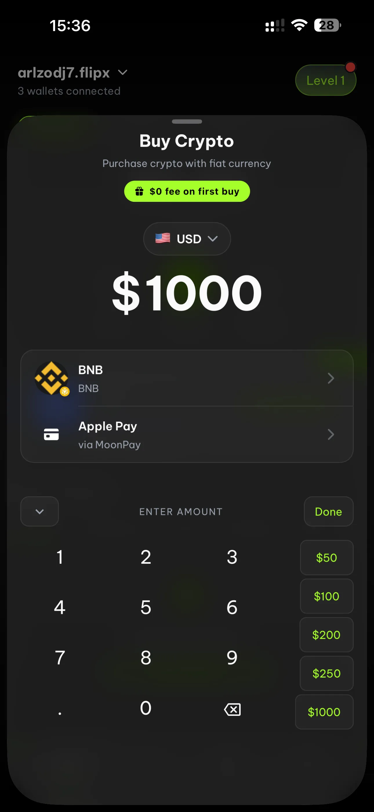 FlipX buy experience