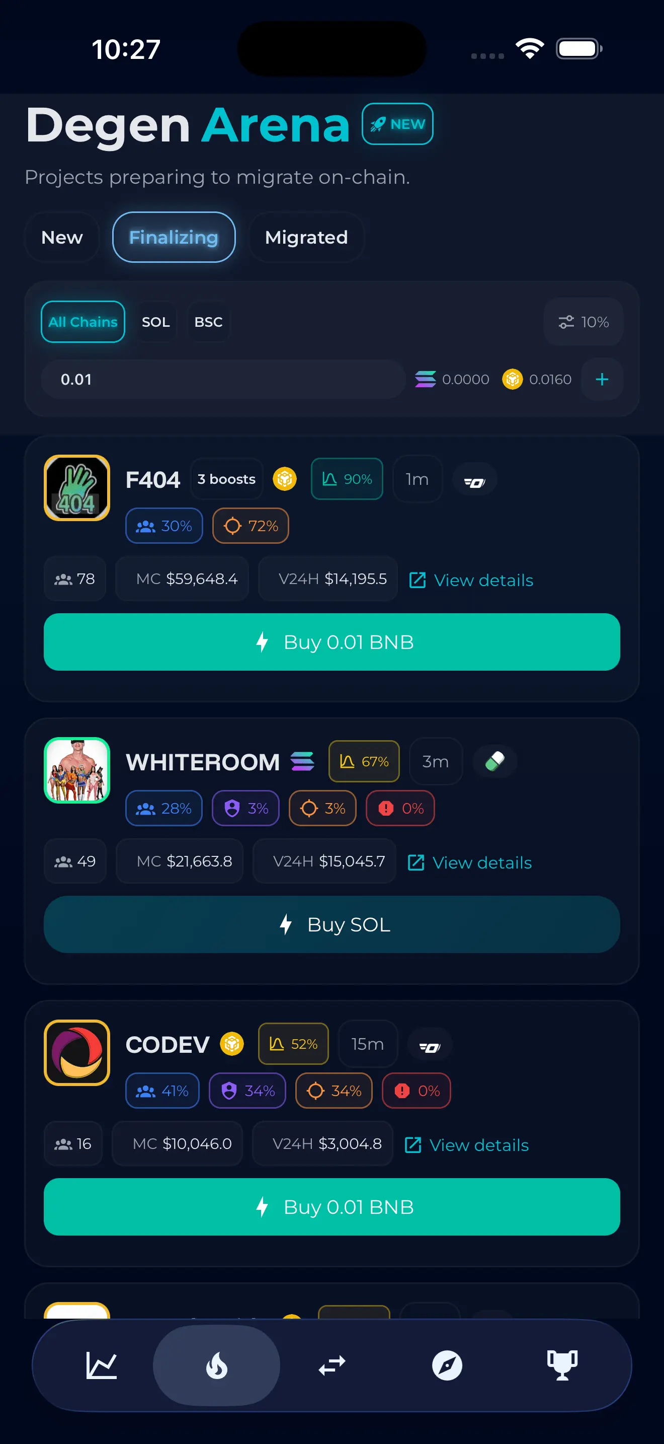 Degen Arena concept preview