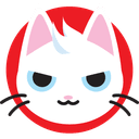 cat in a dogs world logo