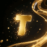 T logo