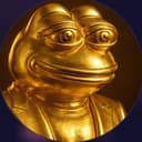 24K Gold Pepe logo