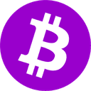 Purple Bitcoin logo