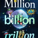 million billion trillion  logo