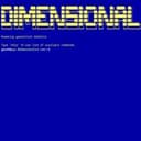 Dimensional logo