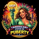 AMERICAN STATUE OF PUBERTY logo