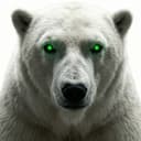 White Polar Bear logo
