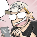 SKS Cartoon logo
