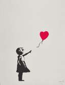 Girl with Balloon logo