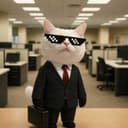 Vibing Catpitalist logo