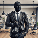 BLACK ROCK LARRY FINK logo