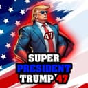 Super President Trump 47 logo