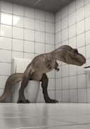 constipation t-rex logo