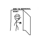 ARE YA WINNING, SON? logo