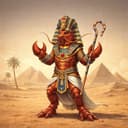 Tutankhamun Lobster logo