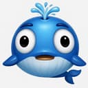 Distorted Whale logo