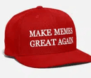 Make memes great again logo