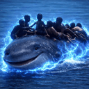 The friendly whale logo