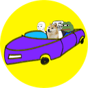 a slightly reused meme logo