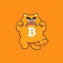 here comes bitcoin cat logo