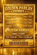 The golden parlay logo