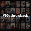 90s Throwback logo