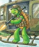 Franklin The Turtle logo