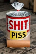 Shit Piss Skin Can logo
