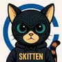 Ski Mask Kitten logo