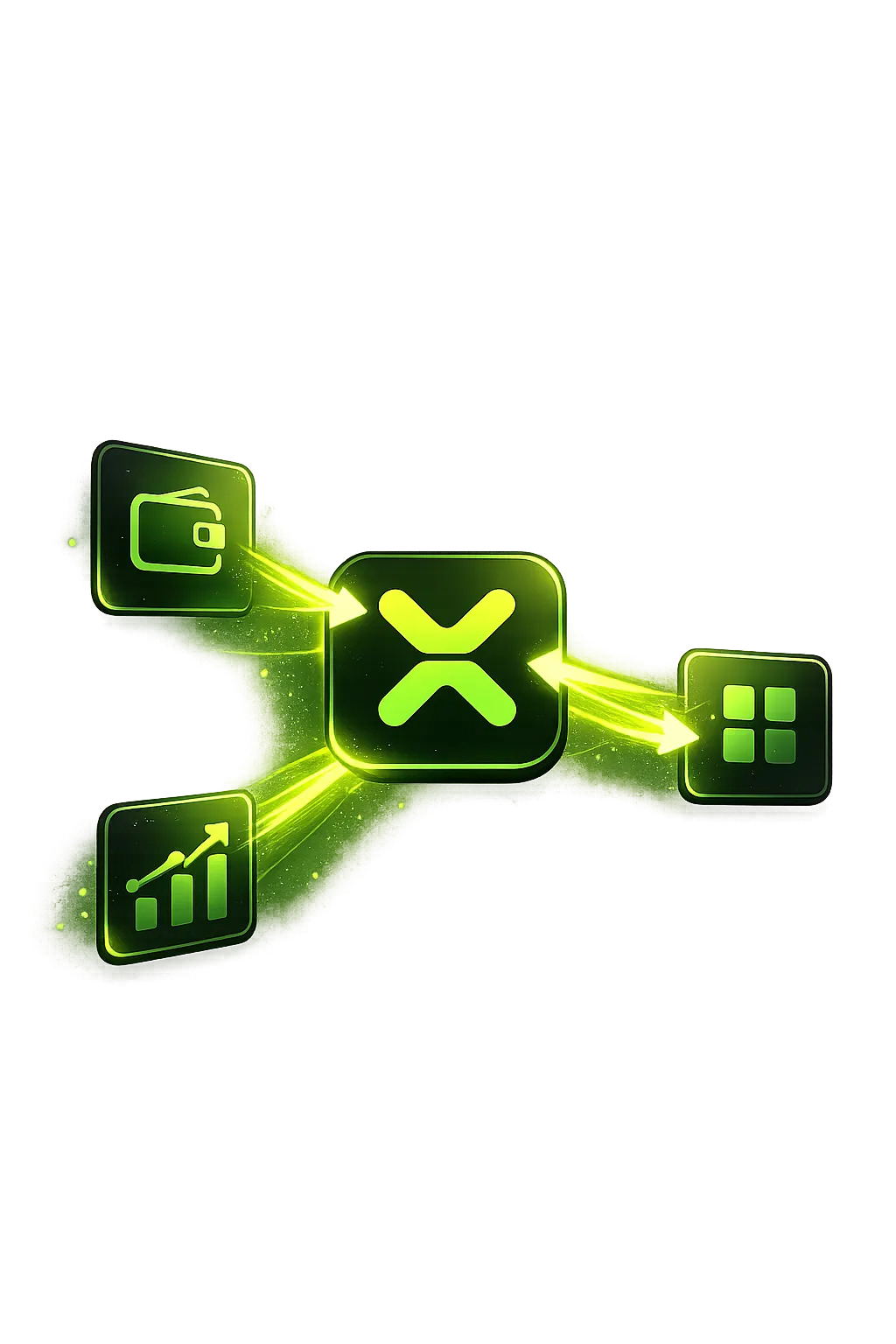 FlipX unified wallet interface combining swaps, perps, and predictions