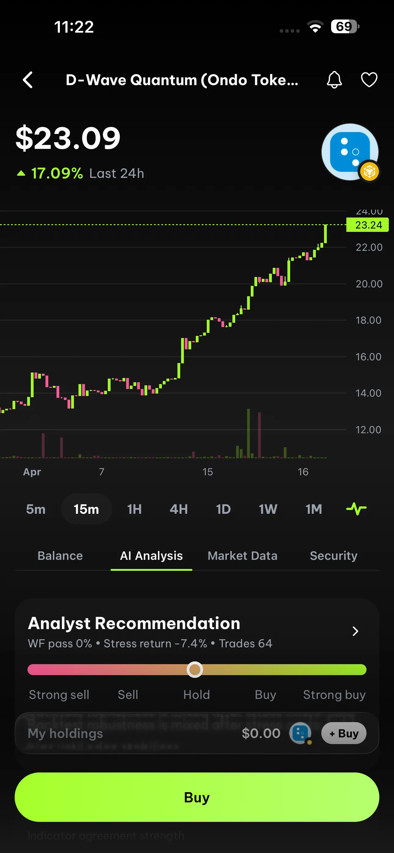 FlipX mobile stocks interface with xStocks and market data screen 3